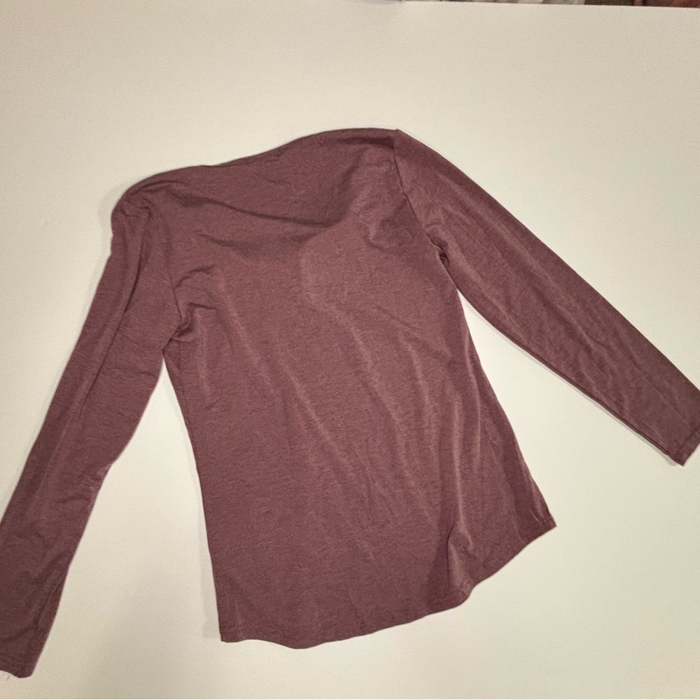 Ouges Henley Long Sleeve Layering Top - Picture 4 of 4